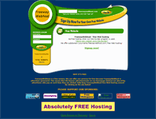 Tablet Screenshot of freewaywebhost.com
